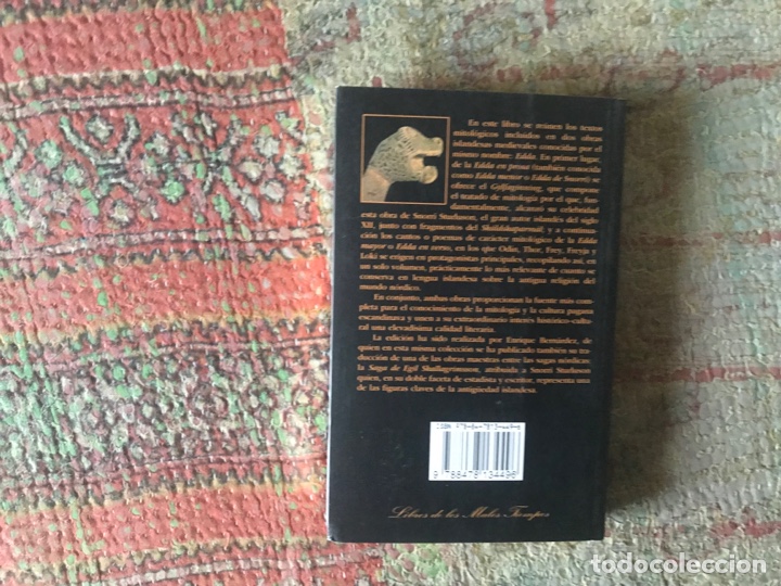 Libros de segunda mano: Textos mitol&oacute;gicos de los Eddas. Snorri Sturluson. Miraguano - Foto 3