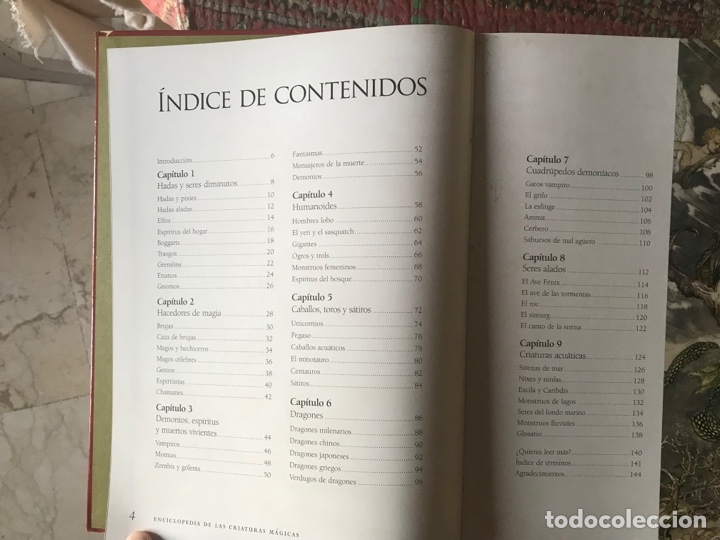 Libros de segunda mano: Enciclopedia de las criaturas m&aacute;gicas. Julia Bruce - Foto 4