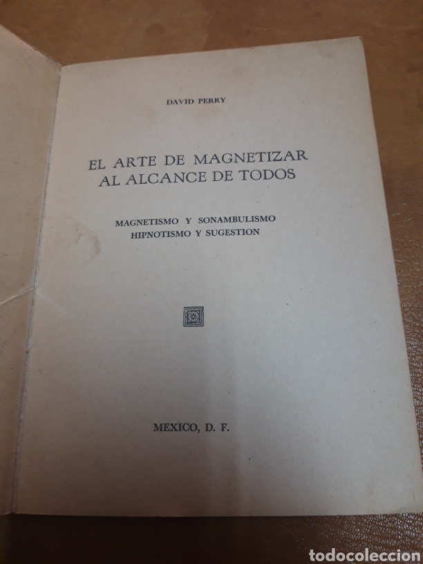 Libros de segunda mano: El arte de magnetizar David Perry - Foto 4