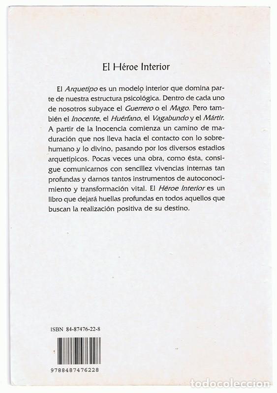 Libros de segunda mano: EL H&Eacute;ROE INTERIOR CAROL S. PEARSON - Foto 2