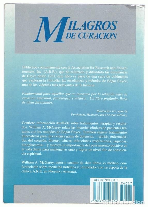 Libros de segunda mano: MILAGROS DE CURACION WILLIAM A. MCGAREY - Foto 2