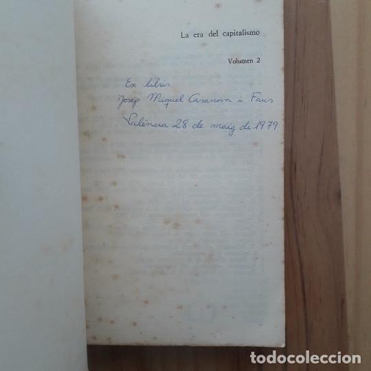 Libros de segunda mano: La era del capitalismo (2) - E. J. Hobsbawm - Foto 2