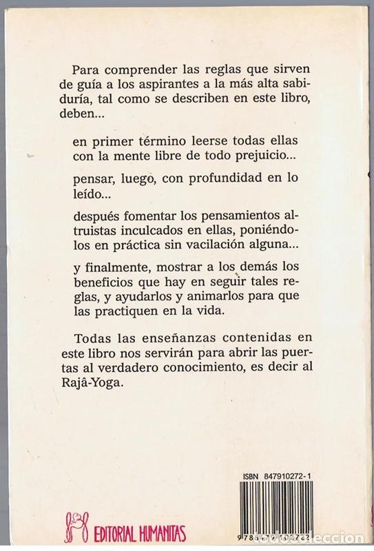Libros de segunda mano: REGLAS DEL RAJ&Acirc; YOGA MANMOHANDAS - Foto 2