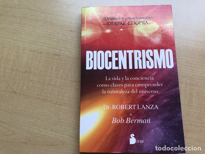 Libros de segunda mano: Biocentrismo. Robert Lanza. Sirio - Foto 1