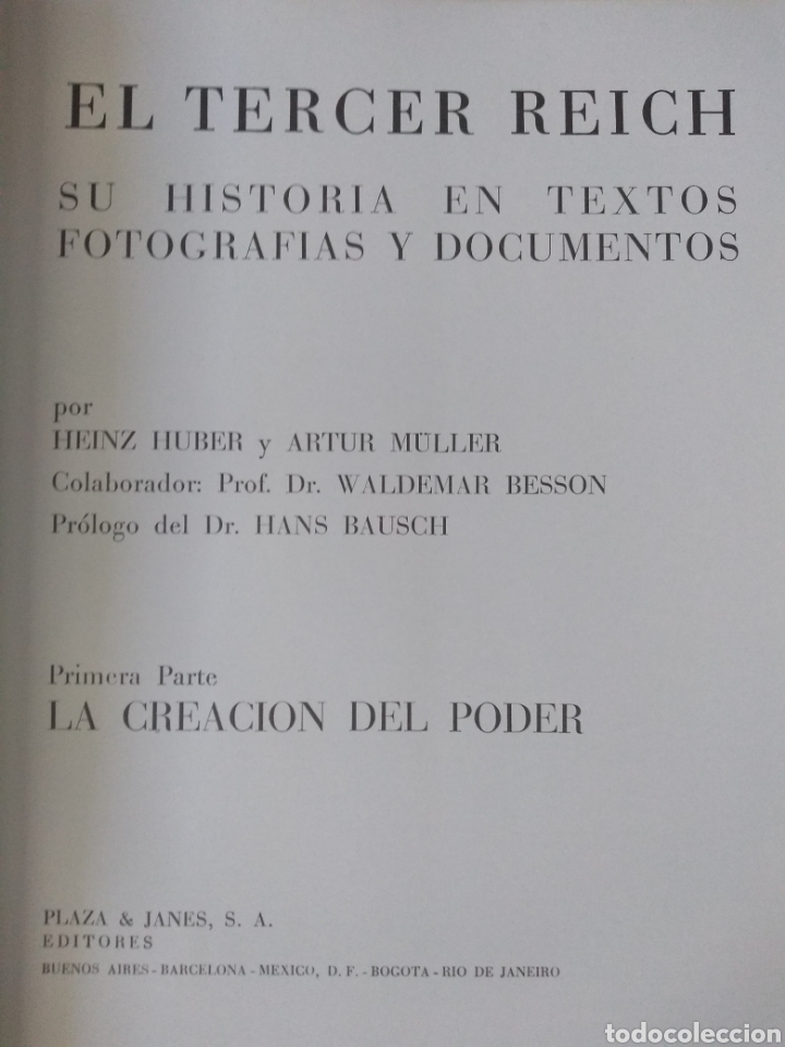 Libros de segunda mano: El Tercer Reich en fotograf&iacute;as y documentos - Foto 2
