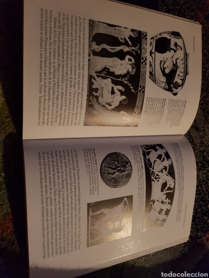 Libros de segunda mano: Mitos Griegos libro antiguo - Foto 4
