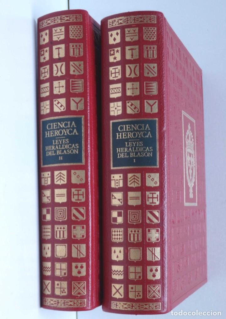 Libri di seconda mano: Ciencia Heroyca. Leyes her&aacute;ldicas del blas&oacute;n. Volumen I y volumen II - Marqu&eacute;s de Avil&eacute;s
