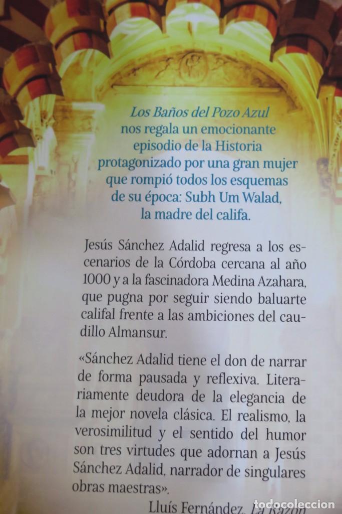 Libros de segunda mano: 2018.- LOS BA&Ntilde;OS DEL POZO AZUL. SANCHEZ ADALID - Foto 2