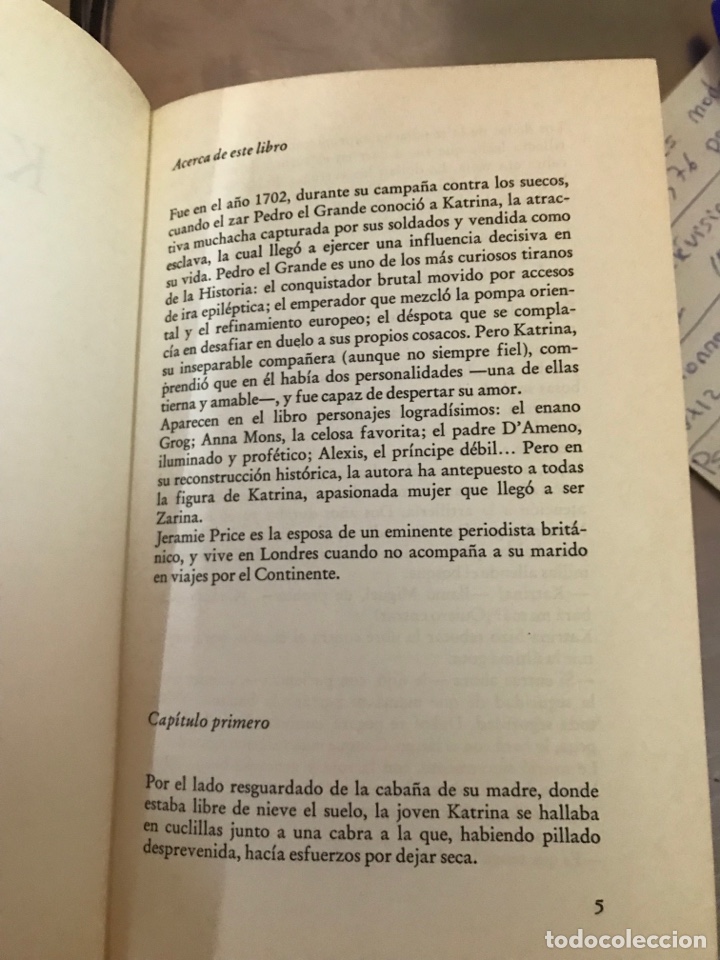 Libros de segunda mano: Katrina - Jeramine Price - 20.5x13xx3cm - 331 pag.Ref B - Foto 2