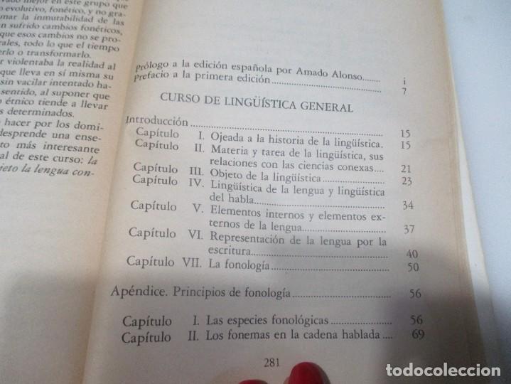 Libros de segunda mano: FERDINAND DE SAUSSURE Curso de ling&uuml;&iacute;stica general W7997 - Foto 2
