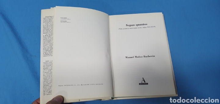 Libros de segunda mano: SEPAN QUANTOS - MANUEL MU&Ntilde;OZ BARBER&Aacute;N - EDICIONES ALMUD&Iacute; - Foto 4