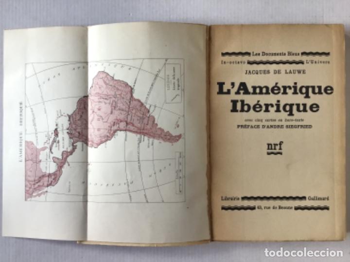 Libros de segunda mano: LAM&Eacute;RIQUE IB&Eacute;RIQUE. - LAUWE, Jacques de. - Foto 2