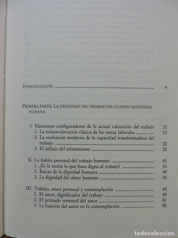Libros de segunda mano: La dignidad del trabajo. MELENDO, Tom&aacute;s. RIALP - Foto 2