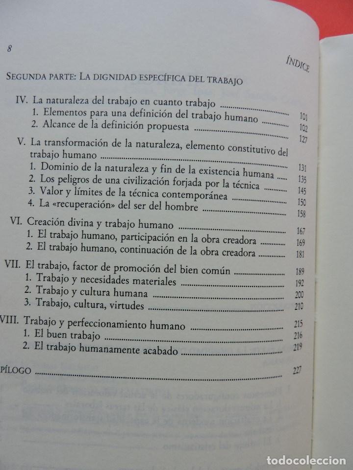 Libros de segunda mano: La dignidad del trabajo. MELENDO, Tom&aacute;s. RIALP - Foto 3