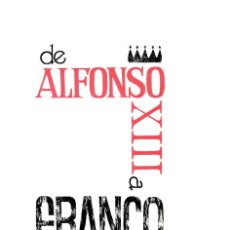 Libros de segunda mano: DE ALFONSO XIII A FRANCO. DIEGO ABAD DE SANTILLÁN. TEA 1974. 544 PÁGS. TAPA BLANDA CON SOLAPA. Lote 275511793