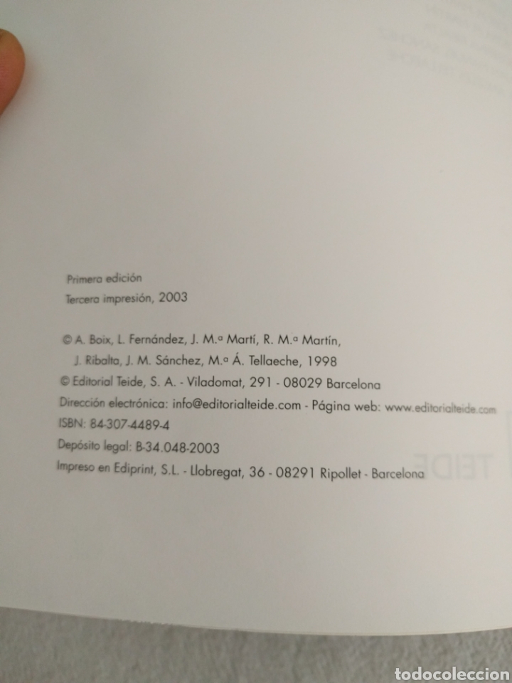 Libros de segunda mano: Pr&aacute;cticas de la lengua espa&ntilde;ola del sonido al texto. Teide. - Foto 3