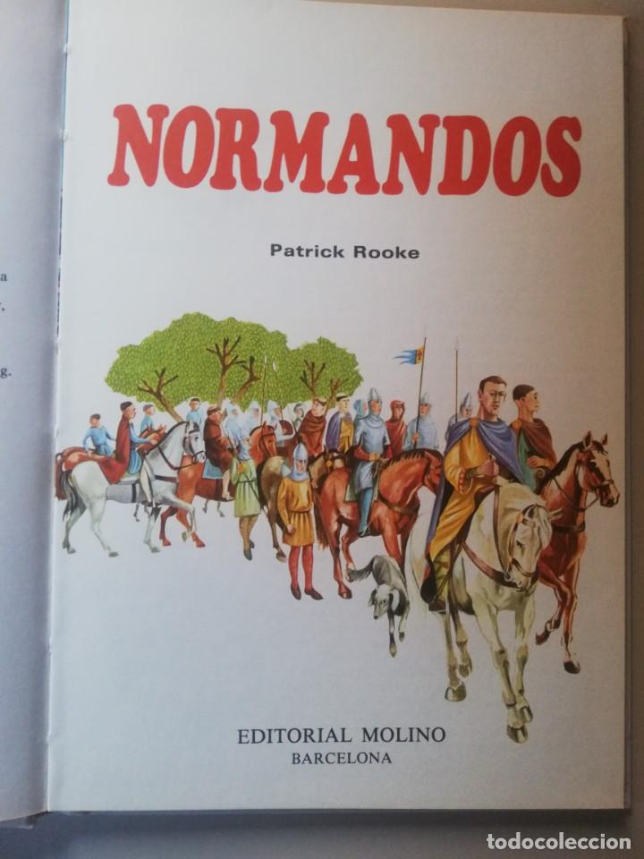 Libros de segunda mano: PUEBLOS DEL PASADO : NORMANDOS (MOLINO, 1979) - Foto 3