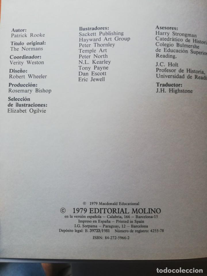 Libros de segunda mano: PUEBLOS DEL PASADO : NORMANDOS (MOLINO, 1979) - Foto 4