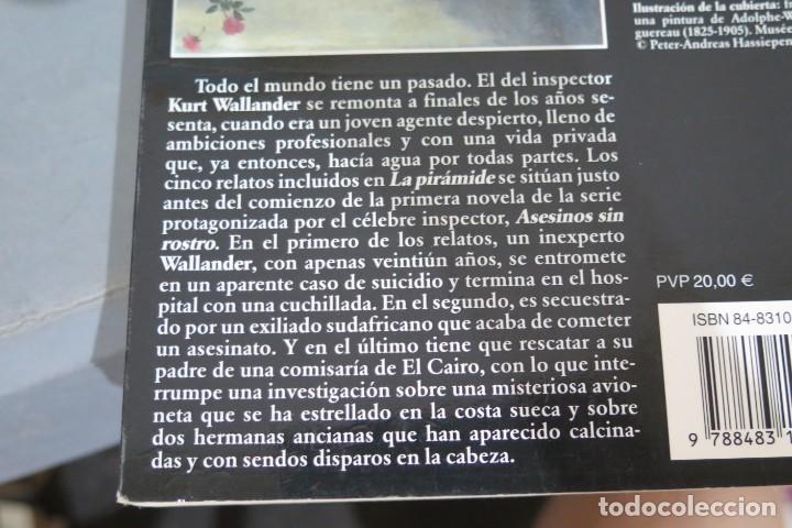 Libros de segunda mano: 2005.- LA PIRAMIDE. HENNING MANKELL - Foto 2