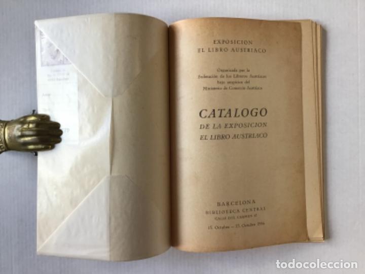 Libros de segunda mano: CAT&Aacute;LOGO DE LA EXPOSICI&Oacute;N EL LIBRO AUSTRIACO. - Foto 2