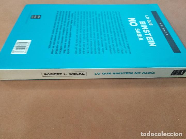 Libros de segunda mano: lo que einstein no sab&iacute;a - robert wolke - CIB - Foto 2