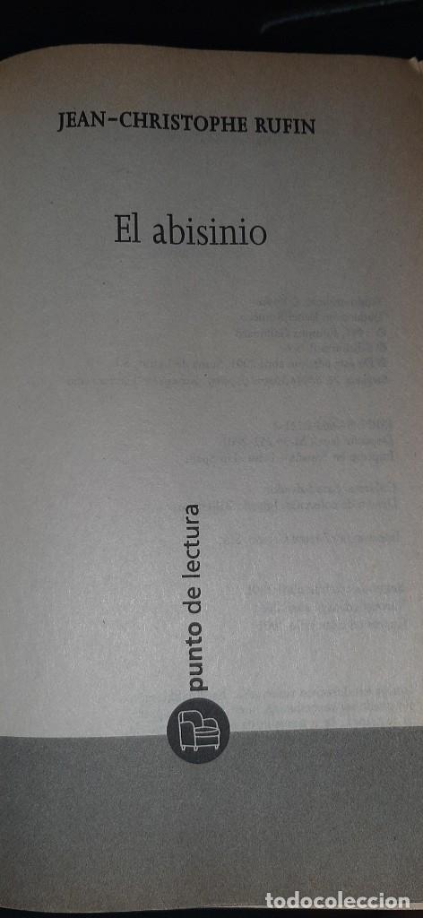 Libros de segunda mano: ABISINIO. JEAN CHRISTOPHE RUFIN - Foto 2