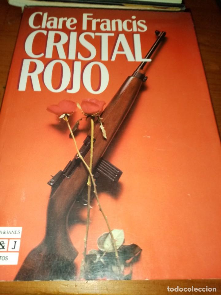 Libros de segunda mano: CRISTAL ROJO. CLARE FRANCIS. EST4B1 - Foto 1