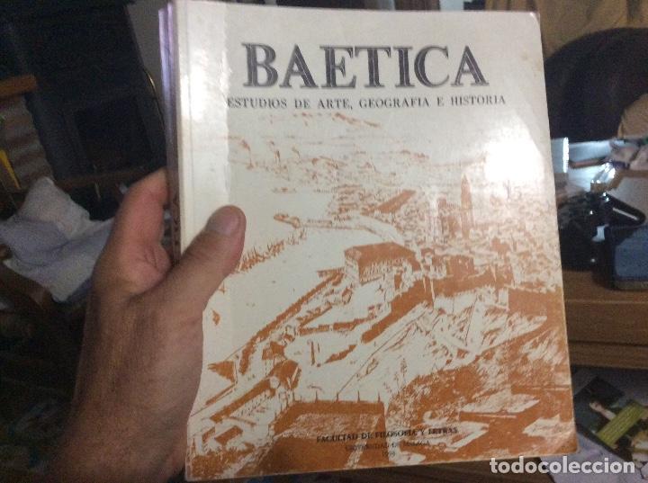 Second hand books: BAETICA. ESTUDIOS DE ARTE GEOGRAFIA E HISTORIA 15 esculturas togados varios articulos