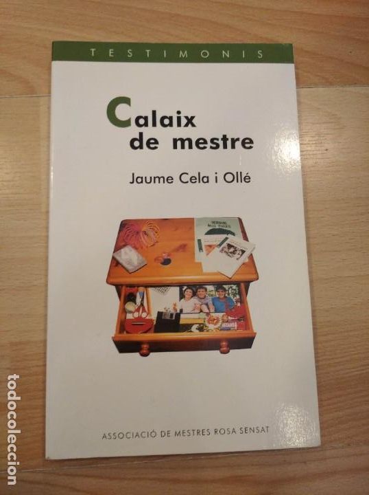 Libros de segunda mano: Calaix de mestre. Jaume Cela i Oll&eacute; - Foto 1