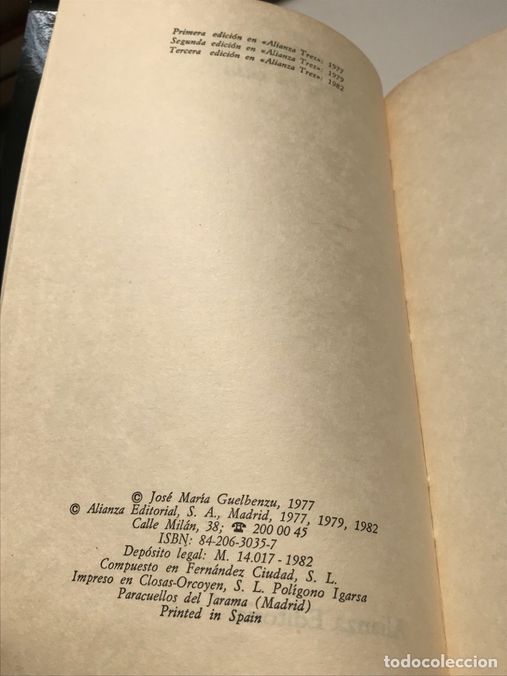 Libros de segunda mano: La noche en casa Jos&eacute; Mar&iacute;a Guelbenzu Ref A - Foto 2