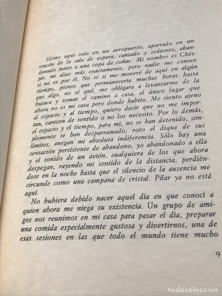 Libros de segunda mano: La noche en casa Jos&eacute; Mar&iacute;a Guelbenzu Ref A - Foto 4