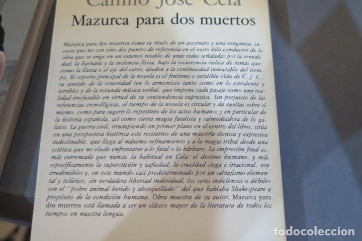Libros de segunda mano: MAZURCA PARA DOS MUERTOS. CAMILO JOS&Eacute; CELA - Foto 2