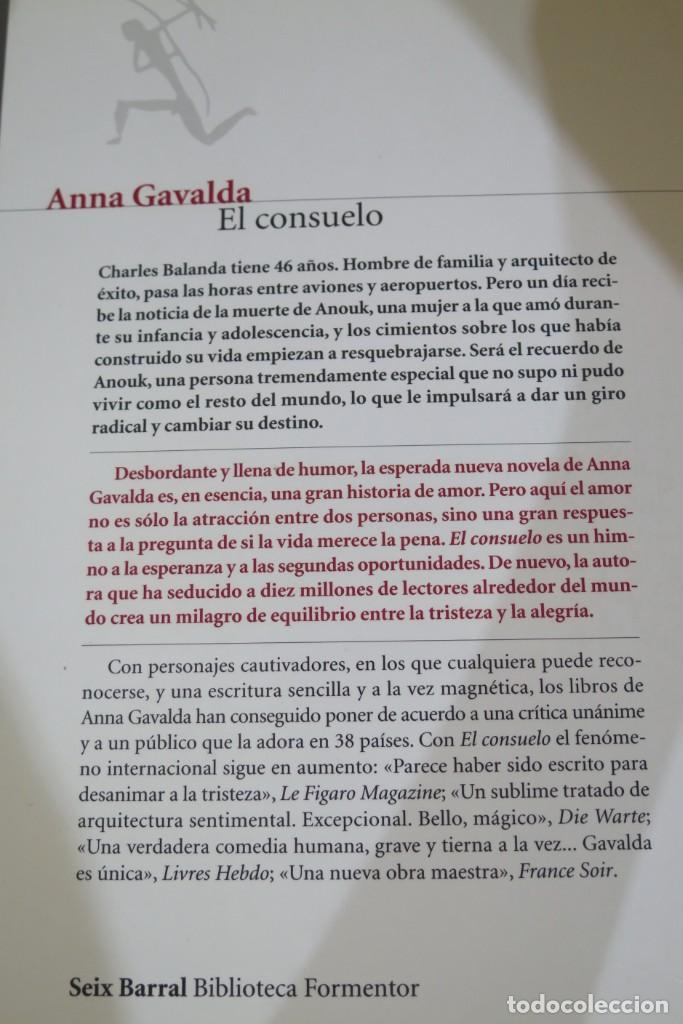 Libros de segunda mano: 2008.- EL CONSUELO. GAVALDA - Foto 2