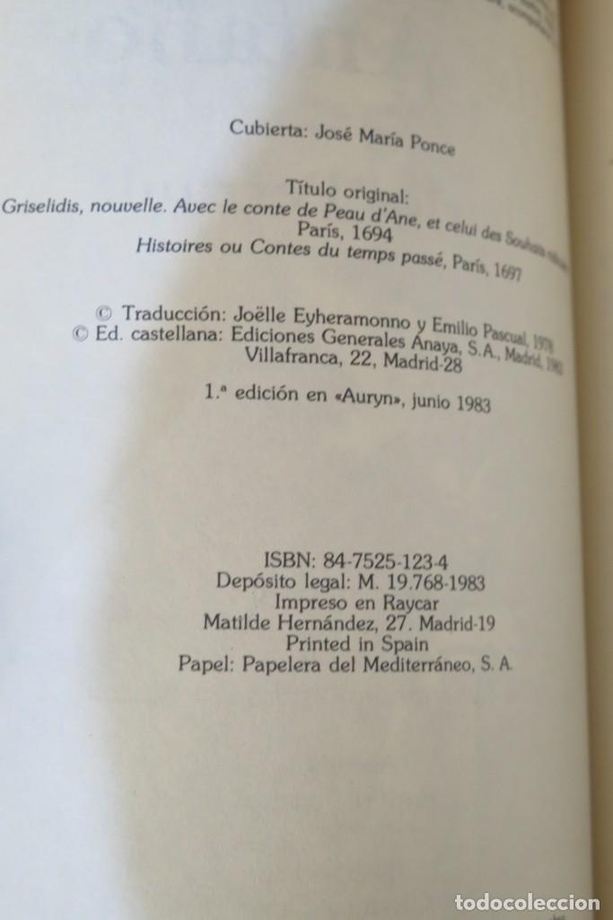 Libros de segunda mano: 1983.- CUENTOS DE ANTA&Ntilde;O. PERRAULT - Foto 2