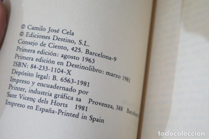 Libros de segunda mano: 1981.- LAS COMPA&Ntilde;IAS CONVENIENTES Y OTROS FINGIMIENTOS Y CEGUERAS. CELA - Foto 2