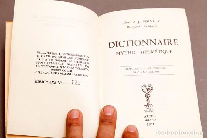Libros de segunda mano: Dictionnaire Mytho-Hermetique - PERNETY - FACSIMIL - ED. LIMITADA - Foto 3