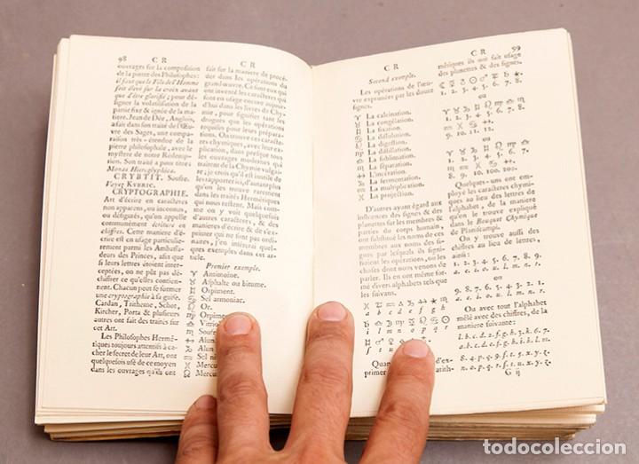 Libros de segunda mano: Dictionnaire Mytho-Hermetique - PERNETY - FACSIMIL - ED. LIMITADA - Foto 9