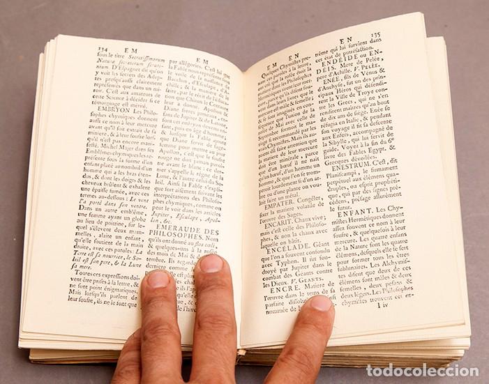 Libros de segunda mano: Dictionnaire Mytho-Hermetique - PERNETY - FACSIMIL - ED. LIMITADA - Foto 10