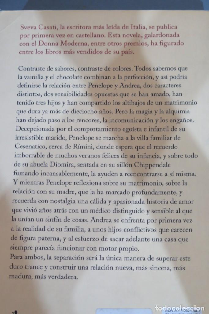 Libros de segunda mano: 2004.- VAINILLA Y CHOCOLATE. CASATI - Foto 2