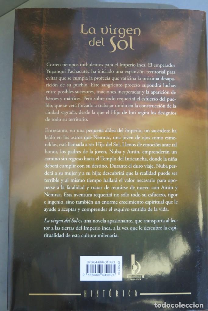 Libros de segunda mano: 2007.- LA VIRGEN DEL SOL. DIEZ - Foto 2