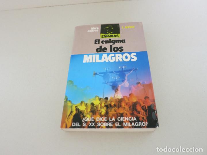 Libros de segunda mano: EL ENIGMA DE LOS MILAGROS L. Utset Editorial Libro expr&eacute;s 1981 - Foto 1