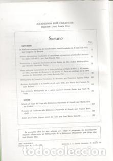 Libros de segunda mano: Cuadernos Bibliogr&aacute;ficos n&ordm; 40. CSIC - Foto 2