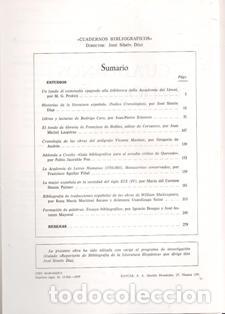 Libros de segunda mano: Cuadernos Bibliogr&aacute;ficos n&ordm; 38. CSIC - Foto 2