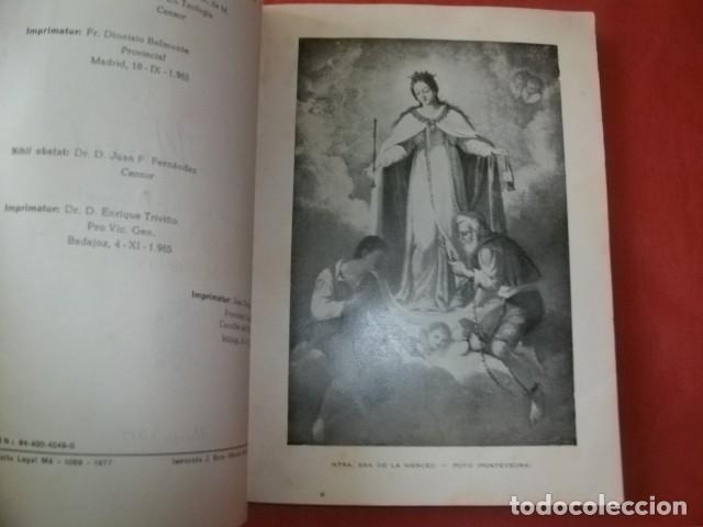 Libros de segunda mano: HISTORIA DE LA ORDEN DE LA MERCED (MERCEDARIOS) - LISARDO GUEDE - Foto 3