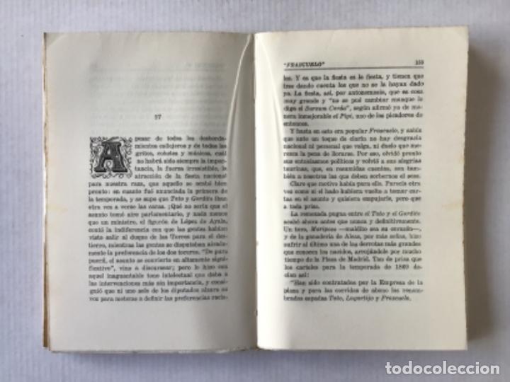 Libros de segunda mano: FRASCUELO O EL TOREADOR. - ONTA&Ntilde;&Oacute;N, Eduardo. - Foto 5