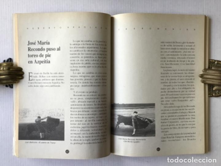 Libros de segunda mano: TAUROMAN&Iacute;AS. - APAOLAZA, Huberto. - Foto 4