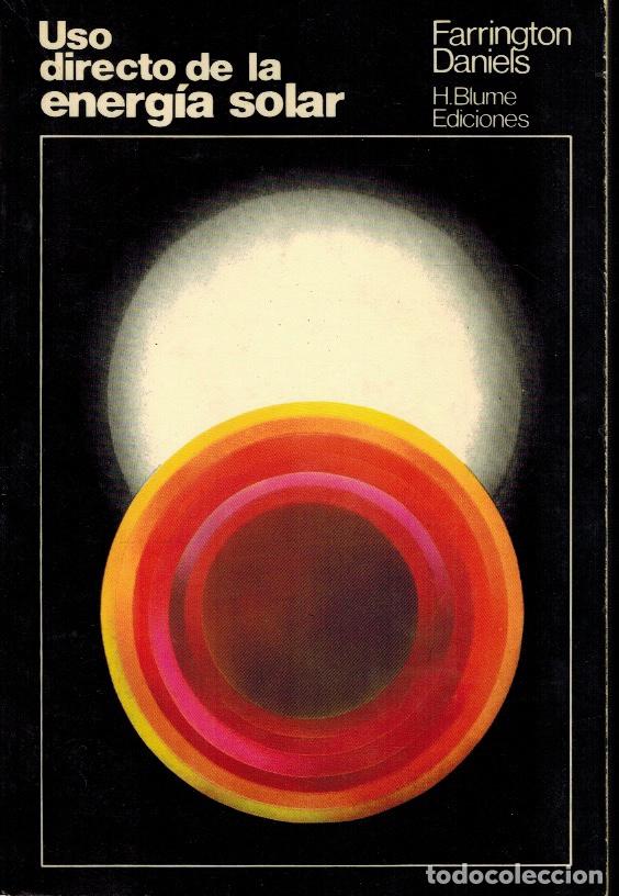 Libros de segunda mano: USO DIRECTO DE LA ENERGIA SOLAR - Foto 1
