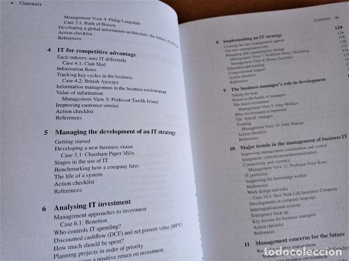 Libros de segunda mano: Information Technology, The Management Challenge, N. Caroline Daniels, 1994 - Foto 4