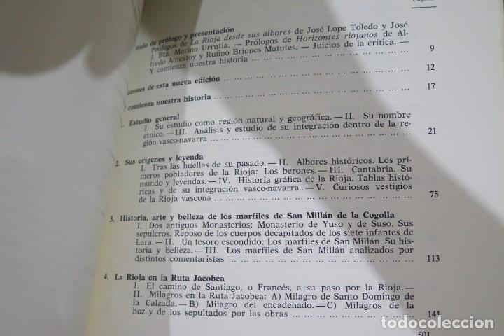 Libros de segunda mano: LA RIOJA DESDE SUS ALBORES. GIL DEL RIO - Foto 2