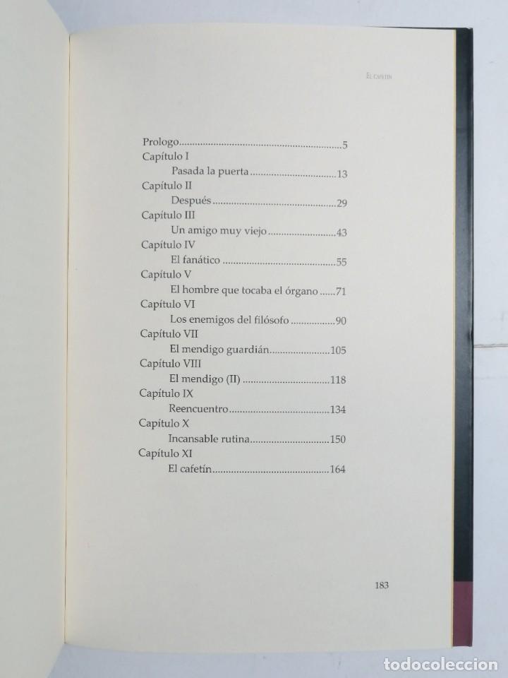 Libros de segunda mano: ISAAC DE VEGA. EL CAFET&Iacute;N. 2002. CANARIAS. - Foto 3